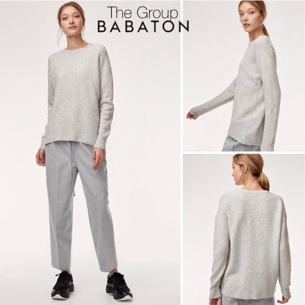 The Group by Babaton Yak Merino Cropped Wool Sweater